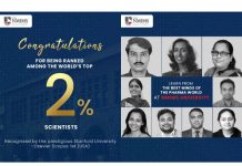 NMIMS Faculty Among World’s Top 2% Scientists in Stanford–Elsevier Global Rankings Global recognition for NMIMS SPTM faculty as Top 2% Scientists by Stanford University and Elsevier-Scopus.