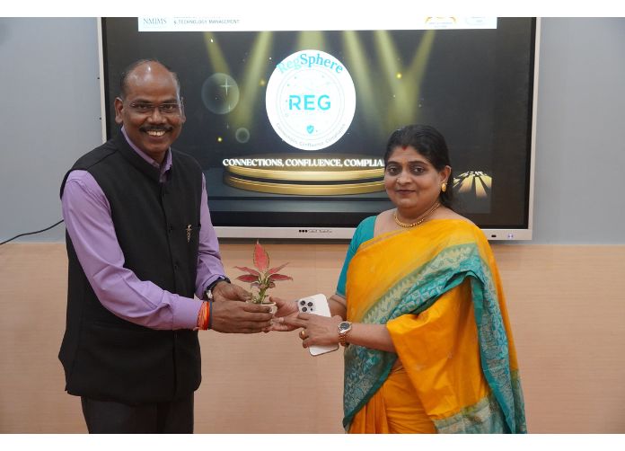 NMIMS Mumbai, one of the top pharmacy colleges in Mumbai, hosts J&J Scientist Jeevan Kolhe to inspire students. NMIMS Mumbai, one of the top pharmacy colleges in Mumbai, hosts J&J Scientist Jeevan Kolhe to inspire students.