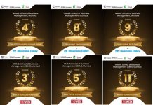 SVKM’s NMIMS SBM, Mumbai Secures Top National Rankings in 2025 B-School Survey NMIMS SBM Mumbai recognised in The Week and Business Today 2025 B-School rankings