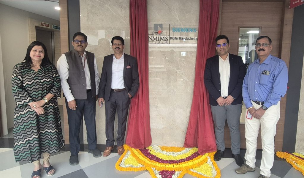 NMIMS MPSTME and Siemens inaugurate the Digital Manufacturing Laboratory, empowering students with advanced digital manufacturing technologies.