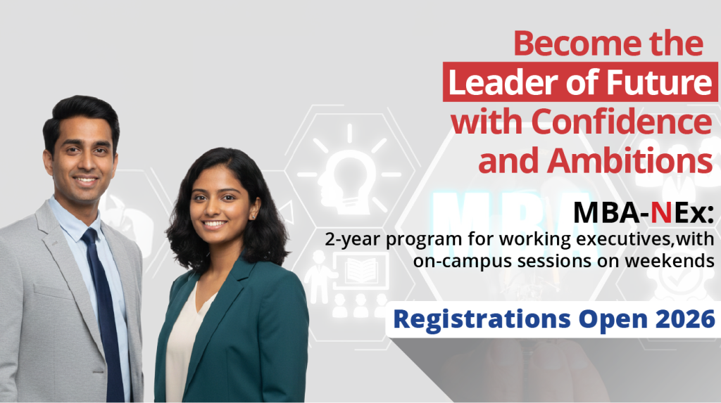 SVKM’s NMIMS opens admissions for MBA NEx 2026, addressing leadership and strategic decision-making needs in an AI-driven workplace.