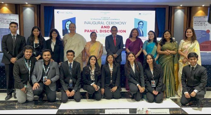 International Research Conference on “The Rule of Law in a Changing World” organised by SVKM’s NMIMS Kirit P. Mehta School of Law, Mumbai.