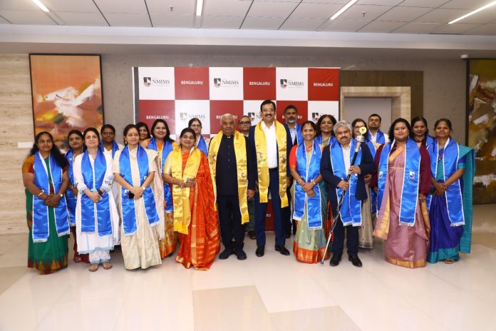 Graduates at NMIMS Bengaluru’s 17th SBM Convocation 2026 celebrate academic excellence and future-ready careers.