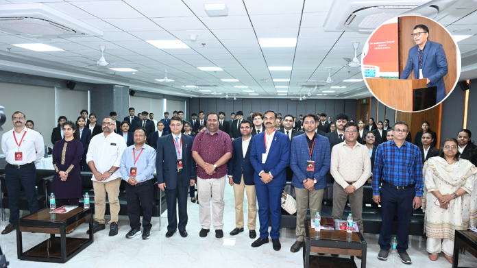 Students of the MBA Batch 2026–2028 at NMIMS Indores