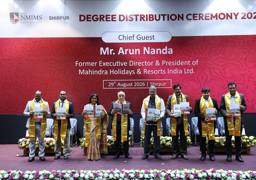 NMIMS Shirpur Campus celebrates its 16th Graduation Ceremony